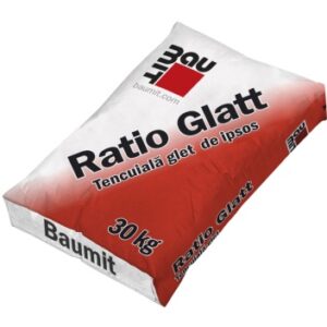 Glet Baumit Ratio Glatt, pe baza de ipsos, interior, 30 kg