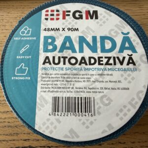 Banda Adeziva Gipscarton împotriva mucegaiului 48mm 90ml